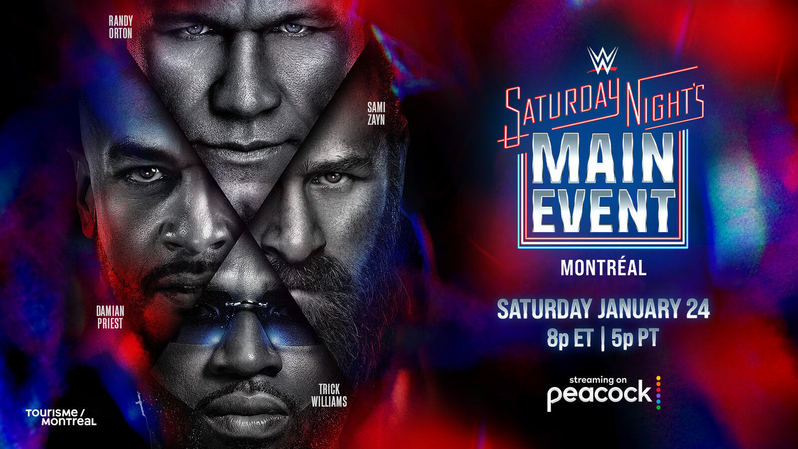 WWE Saturday Night’s Main Event XLIII: Cartelera y Horarios